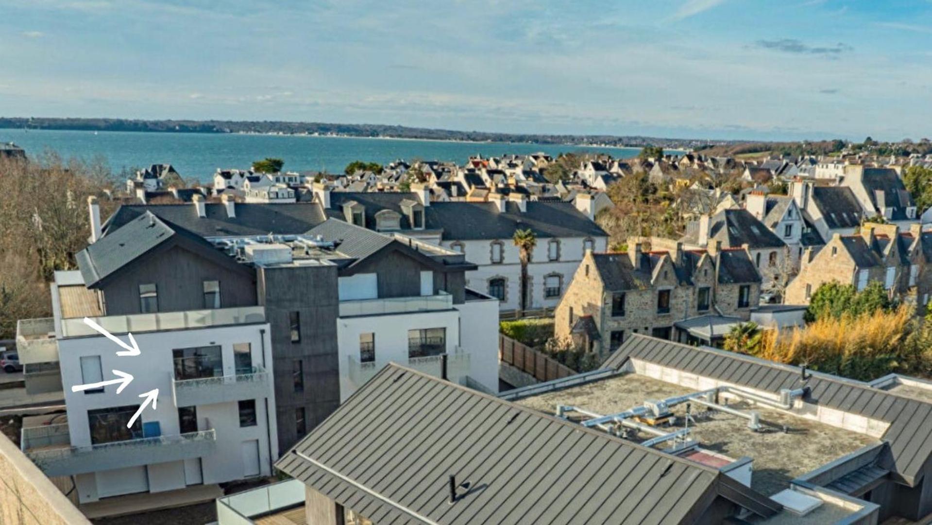 Les Reflets De Rivage Avec Garage Privatif - 350M Plage Concarneau Exteriér fotografie